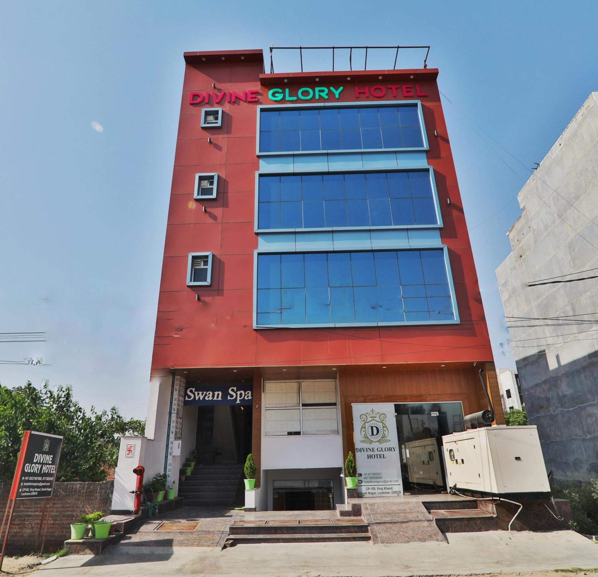 Divine Glory Hotel Lucknow Eksteriør billede